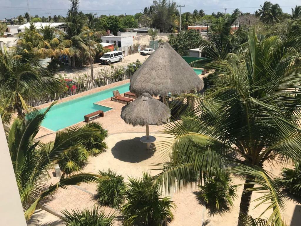 Playa Chaca Appartement Progreso  Buitenkant foto